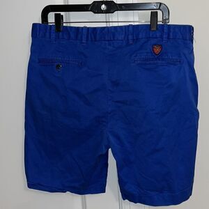 Polo Golf by Ralph Lauren Duke Royal Flat Front 9” Blue Golf Walking Shorts 36